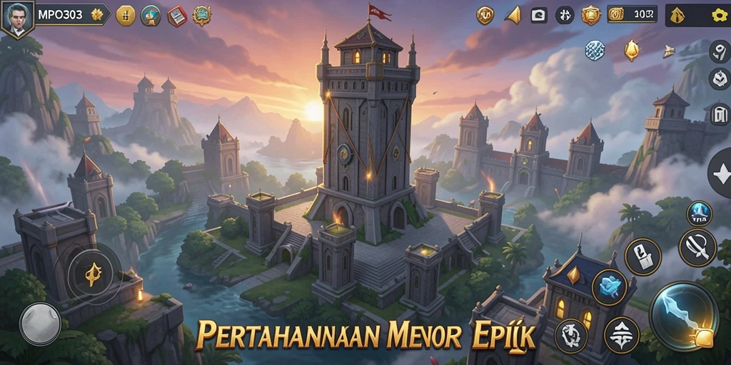Gameplay seru dalam Tower Defense dengan grafis menawan.